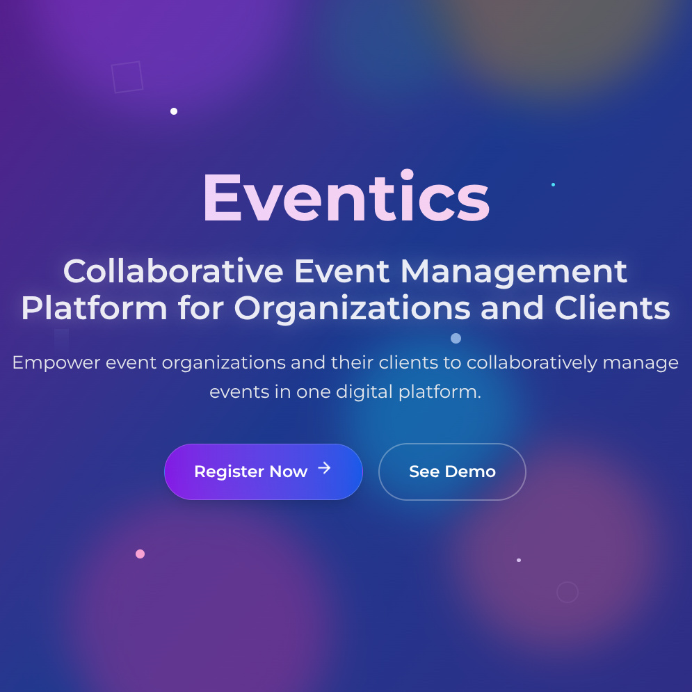 Eventics - Event Management Platform